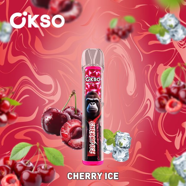 OKSO Crystal Bar 800 Puffs Disposable Vape with RGB LED - Image 3