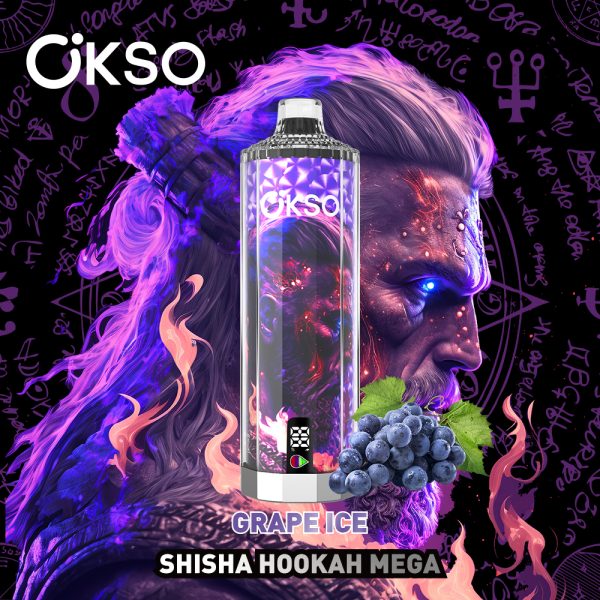 Okso Shisha Hookah Mega Disposable Vape 50k Puffs - Image 6