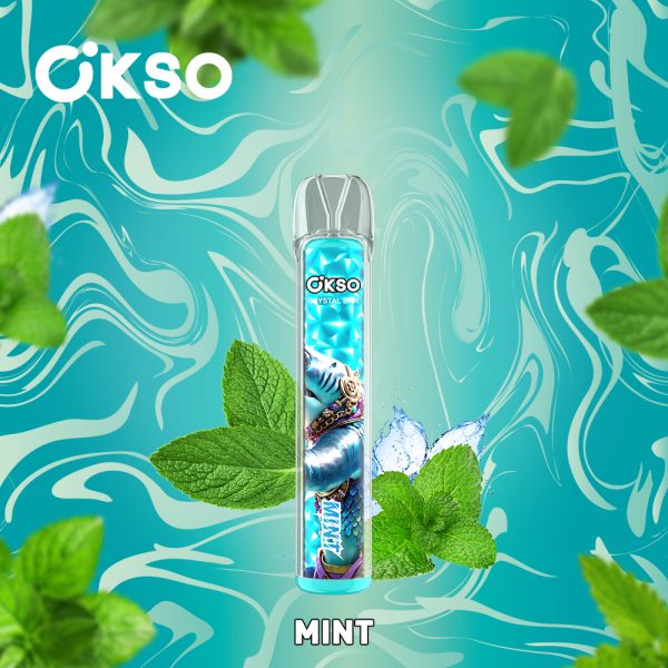 OKSO Crystal Bar 800 Puffs Disposable Vape with RGB LED - Image 6