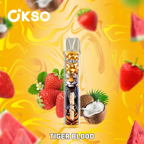 OKSO Crystal Bar 800 Puffs Disposable Vape with RGB LED - Image 11