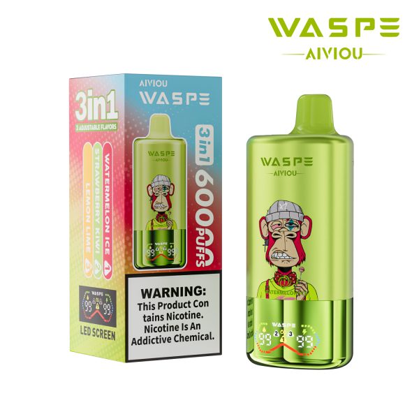 Waspe Aiviou 3 in 1 Disposable Vape 60k Puffs - Image 2
