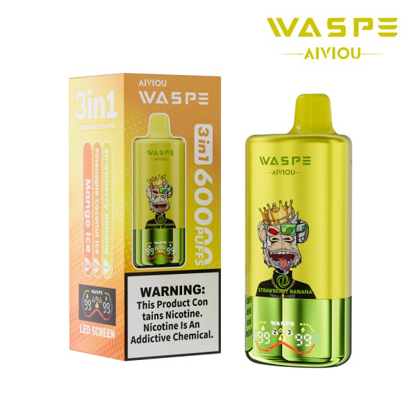 Waspe Aiviou 3 in 1 Disposable Vape 60k Puffs - Image 11
