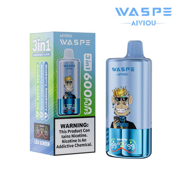 Waspe Aiviou 3 in 1 Disposable Vape 60k Puffs - Image 13
