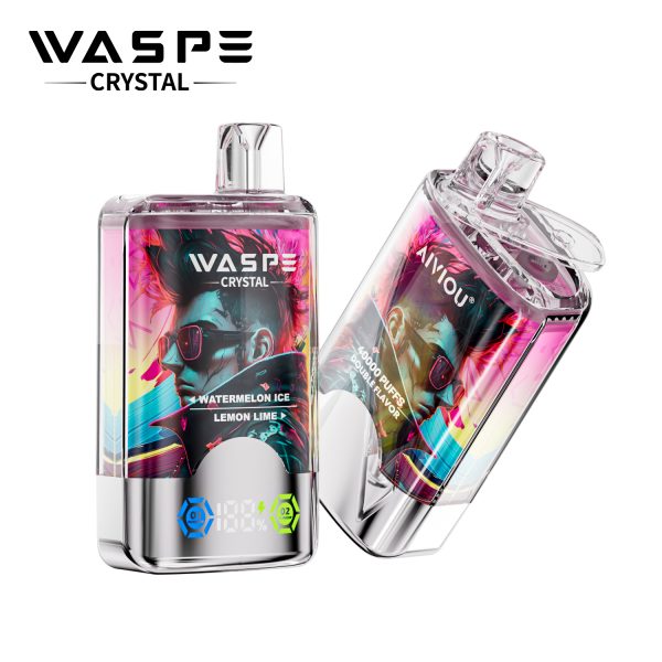 Waspe Crystal 2 in 1 Disposable Vape 40k Puffs